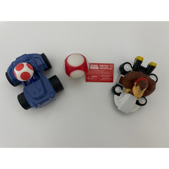 McDonald’s Happy Meal Toys 2023 The Super Mario Bros. Movie Toys Lot of 2 PLUS - Picture 2 of 3